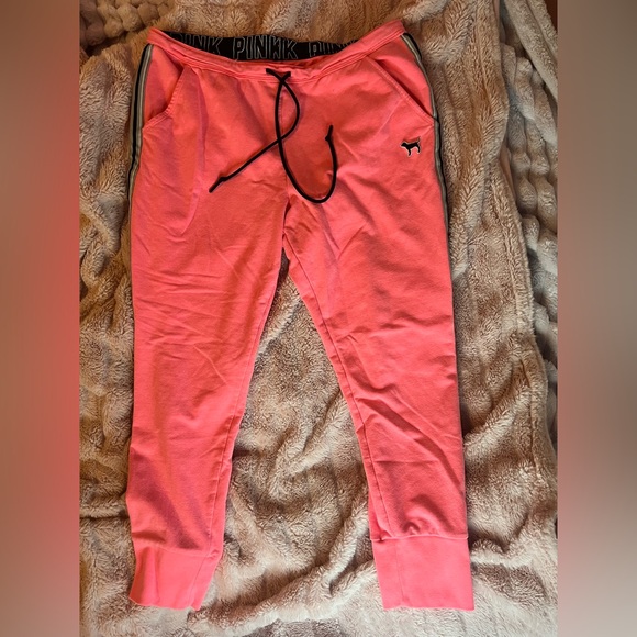Victoria’s Secret PINK Logo Waist Sweatpants – Size Large | GUC 💫 - Picture 3 of 10
